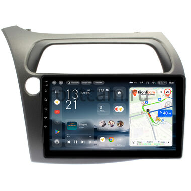 Honda Civic 8 5D 2005-2012 (левый руль, хэтчбэк) Teyes CC4L 4/64 9 дюймов RM-9-HO107N на Android 14 (4G-SIM, IPS, AI)