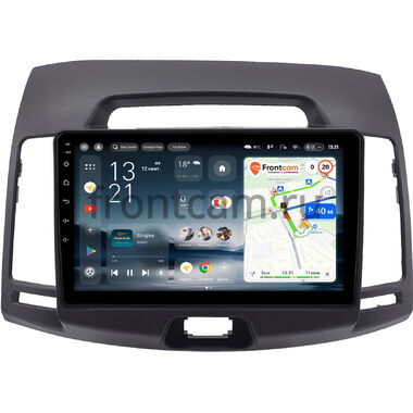Hyundai Elantra 4 (HD) 2006-2011 (темно-серая) Teyes CC4L 4/64 9 дюймов RM-9077 на Android 14 (4G-SIM, IPS, AI)