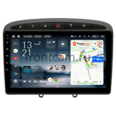 Peugeot 308, 408, RCZ 2007-2022 Teyes CC4L 6/64 9 дюймов RM-9119 на Android 14 with DTS® Audio (4G-SIM, DSP IPS, AI) (серая, Тип 1)