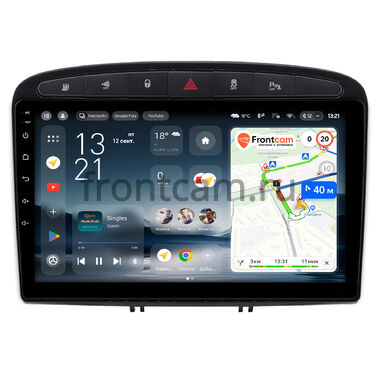Peugeot 308, 408, RCZ 2007-2022 Teyes CC4L 4/64 9 дюймов RM-9120 на Android 14 (4G-SIM, IPS, AI) (черный глянец, Тип 1)