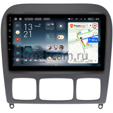 Mercedes S-klasse (w220) 1998-2005 Teyes CC4L 6/64 9 дюймов RM-9151 на Android 14 with DTS® Audio (4G-SIM, DSP IPS, AI)