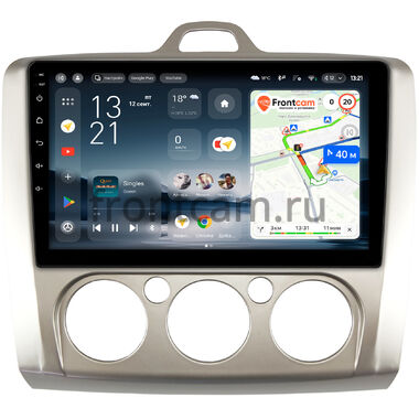 Ford Focus 2 2005-2011 (авто с кондиционером) Teyes CC4L 4/64 9 дюймов RM-9157 на Android 14 (4G-SIM, IPS, AI)