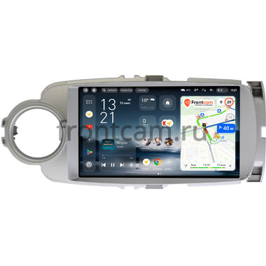Toyota Vitz 3 (XP130), Yaris 3 2010-2017 (правый и левый руль, серая) Teyes CC4L 4/64 9 дюймов RM-9245 на Android 14 (4G-SIM, IPS, AI)