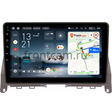 Mercedes-Benz C-klasse (w204) 2006-2011 (серая) Teyes CC4L 4/64 9 дюймов RM-9312 на Android 14 (4G-SIM, IPS, AI)