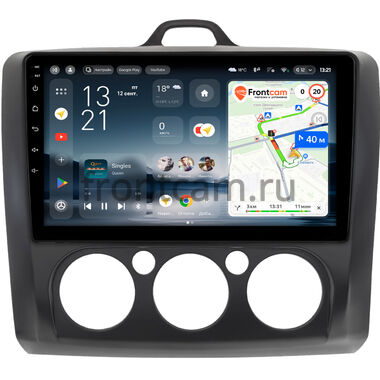 Ford Focus 2 2007-2011 (черная, авто с кондиционером) Teyes CC4L 6/64 9 дюймов RM-9-0526 на Android 14 with DTS® Audio (4G-SIM, DSP IPS, AI)