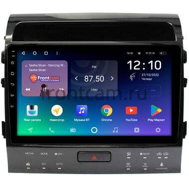 Toyota Land Cruiser 200 2007-2009 для авто с Navi (тип С) Teyes SPRO PLUS 4/32 10 дюймов RM-10-1201 на Android 10 (4G-SIM, DSP, IPS)