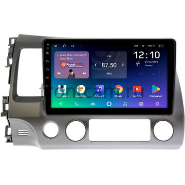 Honda Civic 8 4D 2005-2012 (левый руль, седан) Teyes SPRO PLUS 4/64 10 дюймов RM-10-063 на Android 10 (4G-SIM, DSP, IPS)