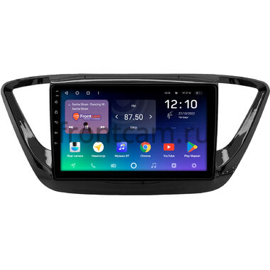 Hyundai Solaris 2 2017-2020 (черная, глянцевая) Teyes SPRO PLUS 4/32 9 дюймов RM-9-0157 на Android 10 (4G-SIM, DSP, IPS)