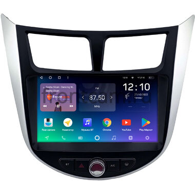 Hyundai Solaris, Accent 4 2010-2019 Teyes SPRO PLUS 4/32 9 дюймов RM-9-1874 на Android 10 (4G-SIM, DSP, IPS)