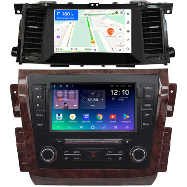 Infiniti QX56 2010-2013, QX80 2013-2020 (для авто без кнопки APPS) Teyes SPRO PLUS 4/32 9 дюймов RM-9-2222 на Android 10 (4G-SIM, DSP, IPS)