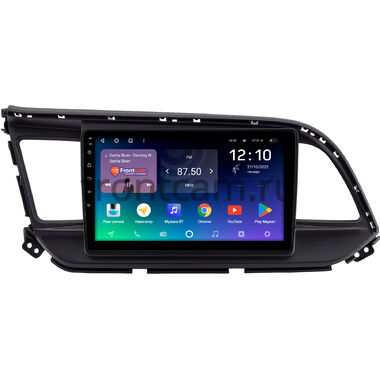 Hyundai Elantra 6 (AD) (2018-2020) (черная) Teyes SPRO PLUS 4/32 9 дюймов RM-9207 на Android 10 (4G-SIM, DSP, IPS)