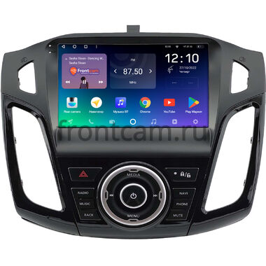 Ford Focus 3 2011-2019 (черная, глянцевая, Тип 2) Teyes SPRO PLUS 4/64 9 дюймов RM-9-0845 на Android 10 (4G-SIM, DSP, IPS)