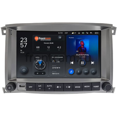 Toyota Land Cruiser 100 2002-2007 Teyes X1 4G 4/32 10 дюймов RM-10-1220 на Android 10 (4G-SIM, DSP)