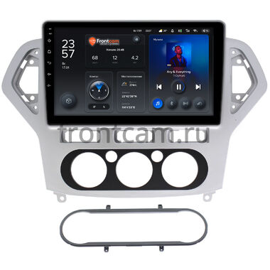 Ford Mondeo 4 2006-2010 (серебро) Teyes X1 4G 4/64 10 дюймов RM-1017 на Android 10 (4G-SIM, DSP)