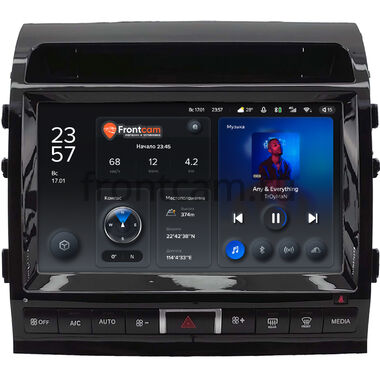 Toyota Land Cruiser 200 2010-2012 (Тип А) Teyes X1 4G 4/32 10 дюймов RM-10-2145 на Android 10 (4G-SIM, DSP)