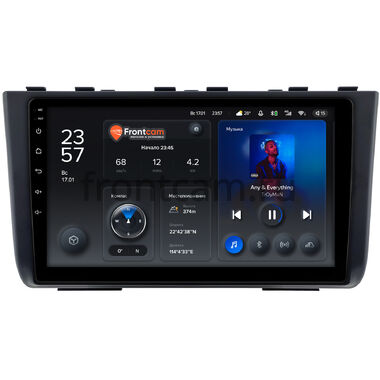 Hyundai Creta 2 2021-2024 (черная, матовая) Teyes X1 4G 4/64 10 дюймов RM-10-2526 на Android 10 (4G-SIM, DSP)