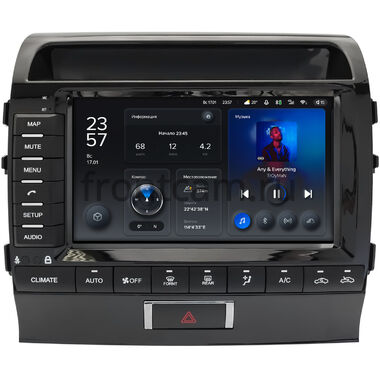 Toyota Land Cruiser 200 2013-2015 (Тип В) Teyes X1 4G 4/64 9 дюймов RM-9-0118 на Android 10 (4G-SIM, DSP)