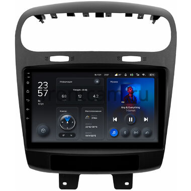 Dodge Journey (2011-2020) Teyes X1 4G 4/32 9 дюймов RM-9-1625 на Android 10 (4G-SIM, DSP)