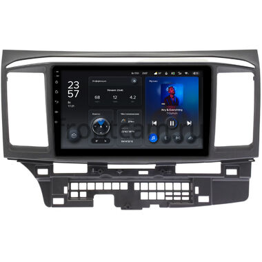 Mitsubishi Lancer 10 2007-2017 Teyes X1 4G 4/64 9 дюймов RM-9-MI113N на Android 10 (4G-SIM, DSP)