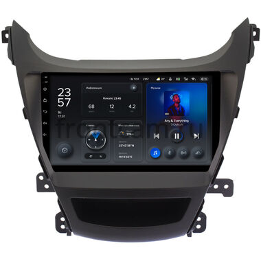 Hyundai Elantra 5 (MD) (2013-2016) Teyes X1 4G 4/64 9 дюймов RM-9024 для авто с камерой на Android 10 (4G-SIM, DSP)