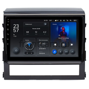 Toyota Land Cruiser 200 2015-2021 Teyes X1 4G 4/64 9 дюймов RM-9047 на Android 10 (4G-SIM, DSP)