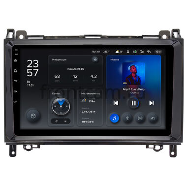 Volkswagen Crafter (2006-2016) (глянцевая) Teyes X1 4G 4/64 9 дюймов RM-9148 на Android 10 (4G-SIM, DSP)