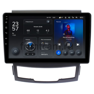 SsangYong Actyon 2 (2010-2013) Teyes X1 4G 4/64 9 дюймов RM-9184 на Android 10 (4G-SIM, DSP)
