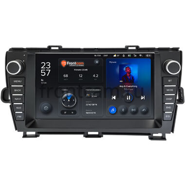 Toyota Prius 3 (XW30) 2009-2015 (левый руль) Teyes X1 4G 4/32 9 дюймов RM-9-1325 на Android 10 (4G-SIM, DSP)