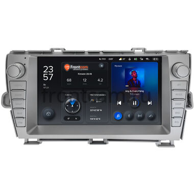 Toyota Prius 3 (XW30) 2009-2015 (левый руль) Teyes X1 4G 4/32 9 дюймов RM-9-1326 на Android 10 (4G-SIM, DSP)