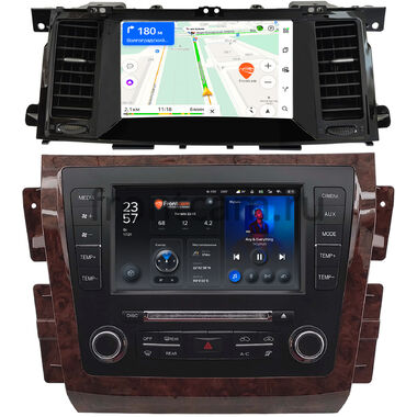 Infiniti QX56 2010-2013, QX80 2013-2020 (для авто без кнопки APPS) Teyes X1 4G 4/32 9 дюймов RM-9-2222 на Android 10 (4G-SIM, DSP)