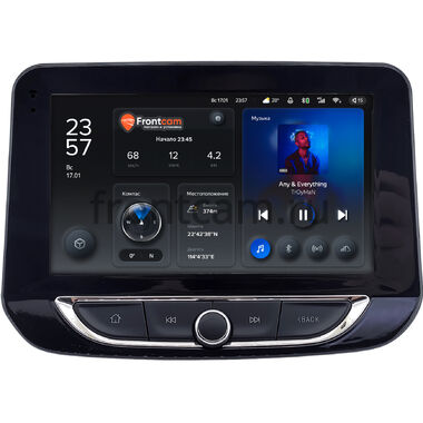 Chevrolet Tracker 4 (2019-2024) (с климат-контролем) Teyes X1 4G 4/32 9 дюймов RM-9-2472 на Android 10 (4G-SIM, DSP)