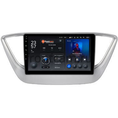 Hyundai Solaris 2 (2017-2024) (для авто без экрана) Teyes X1 4G 4/32 9 дюймов RM-9039 на Android 10 (4G-SIM, DSP)