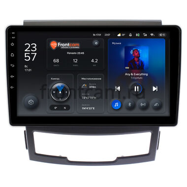 SsangYong Actyon 2 (2010-2013) Teyes X1 4G 4/32 9 дюймов RM-9184 на Android 10 (4G-SIM, DSP)