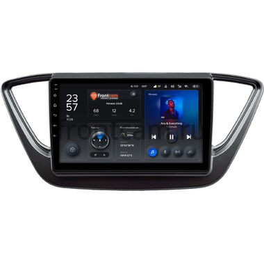 Hyundai Solaris 2 2017-2024 (серая) Teyes X1 4G 4/64 9 дюймов RM-9-0338 на Android 10 (4G-SIM, DSP)