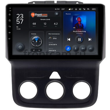 Dodge RAM 4 (DS, DJ) 2013-2023 (с кондиционером) Teyes X1 WIFI 2/32 9 дюймов RM-9-0151 на Android 8.1 (DSP, IPS, AHD)