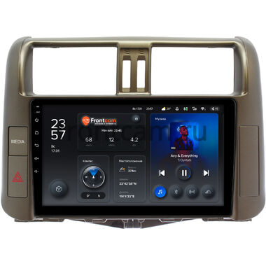 Toyota Land Cruiser Prado 150 2009-2013 (для авто с Navi и JBL Synthesis, цвет бронза) Teyes X1 WIFI 2/32 9 дюймов RM-9005-1 на Android 8.1 (DSP, IPS, AHD)