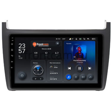 Volkswagen Polo 5 2009-2020 (матовая) Teyes X1 WIFI 2/32 9 дюймов RM-9091 на Android 8.1 (DSP, IPS, AHD)