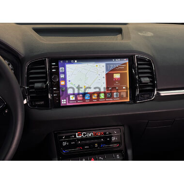 Skoda Kodiaq, Karoq 2017-2026 (глянцевая рамка) Canbox RS10-0187 1.5/32 на Android 10 (IPS, DSP, CarPlay)