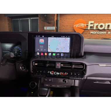 Toyota Land Cruiser Prado 250 2023-2026 (глянцевая) Teyes CC4 Pro 2K 12/256 10.36 дюймов RM-10-0334 на Android 13 (4G-SIM, DSP, QLed, AI)