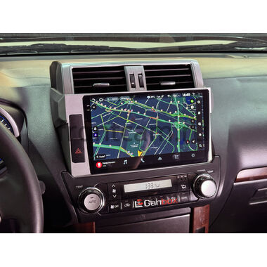 Toyota Land Cruiser Prado 150 2013-2017 (Тип 3) Teyes CC4 Pro 2K 12/256 10.36 дюймов RM-10-0615 на Android 13 (4G-SIM, DSP, QLed, AI)