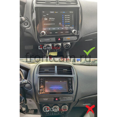 Mitsubishi ASX 2020-2026 (для авто с Mitsubishi Connect) Teyes CC3 6/128 10 дюймов RM-10-1652 на Android 10 (4G-SIM, DSP, QLed)