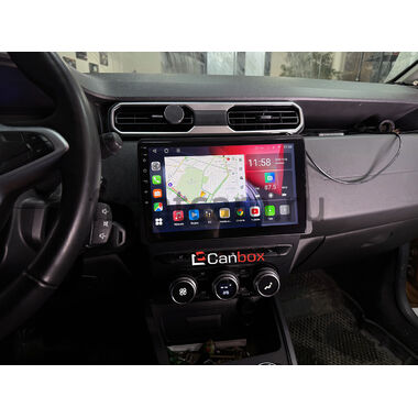 Renault Duster 2 2020-2026 (для авто без монитора) Teyes CC2 PLUS 4/32 10 дюймов RM-1095 на Android 10 (4G-SIM, DSP, QLed)