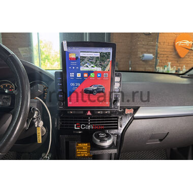 Opel Astra H 2004-2014, Astra GTC H 2004-2011 (вместо бортового компьютера) Canbox H-Line 5611-9-021 на Android 10 (4G-SIM, 4/32, DSP, QLed, Tesla)