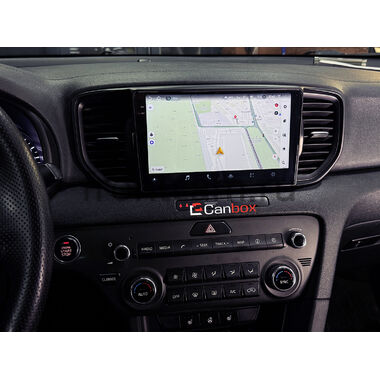 Kia Sportage 4 2015-2018 (черная, для авто без камеры) Canbox PRO-Line 2K 4252-9-0332 на Android 13 (4G-SIM, 8/256, DSP, QLed)