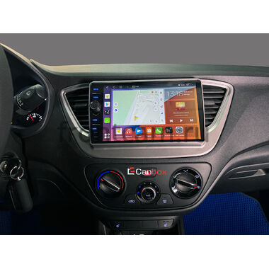 Hyundai Solaris 2 2017-2024 (серая) Canbox M-Line 7841-9-0338 на Android 10 (4G-SIM, 4/64, DSP, QLed)