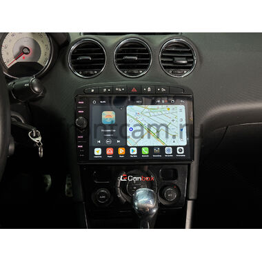 Peugeot 308, 408, RCZ 2007-2022 (черная) Canbox L-Line 4169-9-0705 на Android 10 (4G-SIM, 2/32, TS18, DSP, QLed)