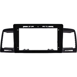 Рамка RM-9-0752 под магнитолу 9 дюймов для Toyota Corolla (E120/E130) 2003-2007 (правый руль, черная)