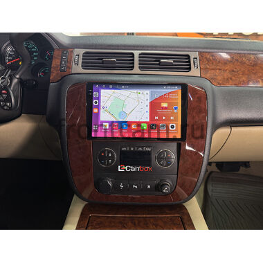 GMC Yukon 3 2006-2014 (под красное дерево) Canbox H-Line 4197-9-0789 на Android 10 (4G-SIM, 8/128, DSP, QLed)