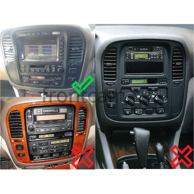 Lexus LX 470 1998-2002 (для авто с монитором) Canbox L-Line 4167-9-0931 на Android 10 (4G-SIM, 3/32, TS18, DSP, QLed)