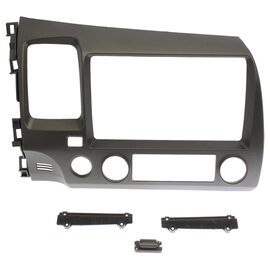 Рамка RM-9-1061 под магнитолу 9 дюймов для Honda Civic 8 4D 2005-2012 (левый руль, седан)